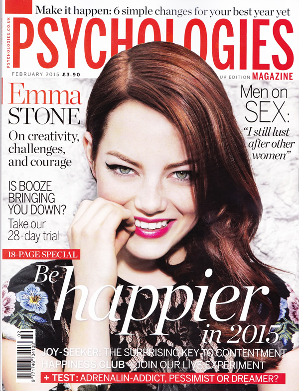 Psychologies Magazine Cover Feb 2015